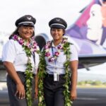 Duo de pilotos de madre e hija de Hawaiian Airlines
