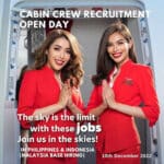 Fly Gosh reclutamiento de tripulantes de cabina de Air Asia