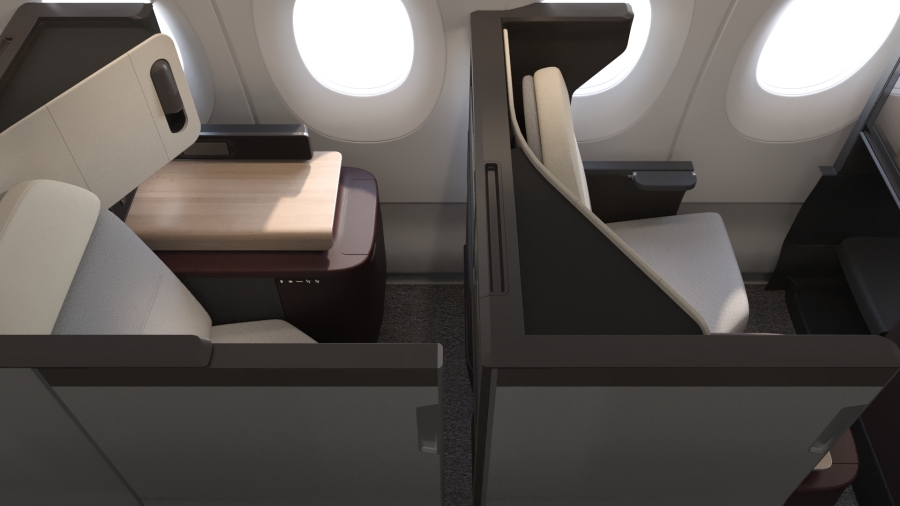 TheDesignAir –Qantas revela renders de sus cabinas premium Project Sunrise