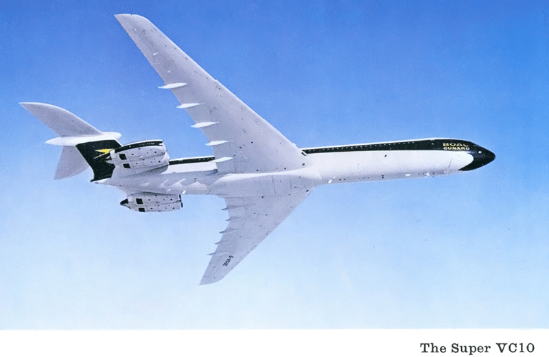 10 razones por las que Vickers VC10 fue el Keith